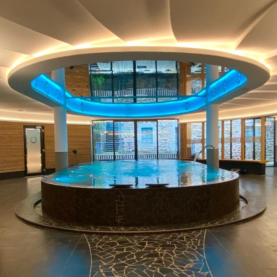 Coin D'Aubrac Hotel Restaurant Spa De Luxe Chaudes-Aigues Ngoại thất bức ảnh